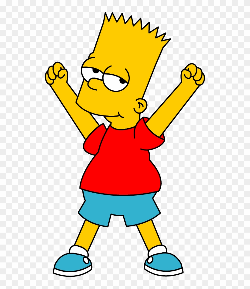 Naughty Bart Simpson Png Clipart2 - Bart Simpson Png Transparent Png