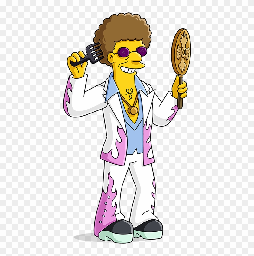 The Simpsons Characters Png Pack - Disco Stu Los Simpson Clipart