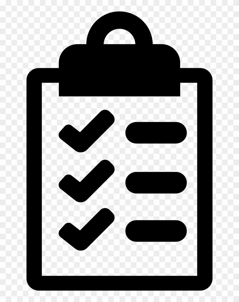 Clipboard Clipart Waiver - Action Item Icon Png Transparent Png