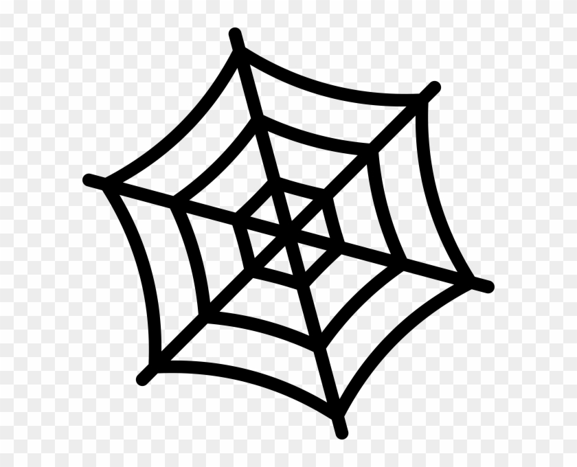 Printable Spider Web Halloween , Png Download - Dessin De Toile D Araignée Clipart #370784