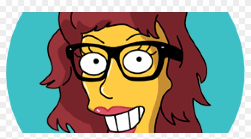 Amantha Blue Simpsons - Cartoon Clipart