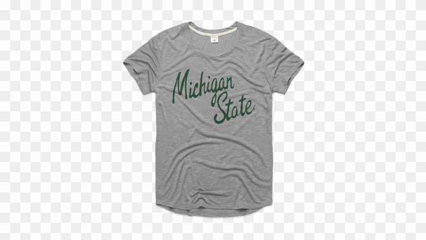 Women's Michigan State Spirit Easy Tee - Active Shirt Clipart #371271