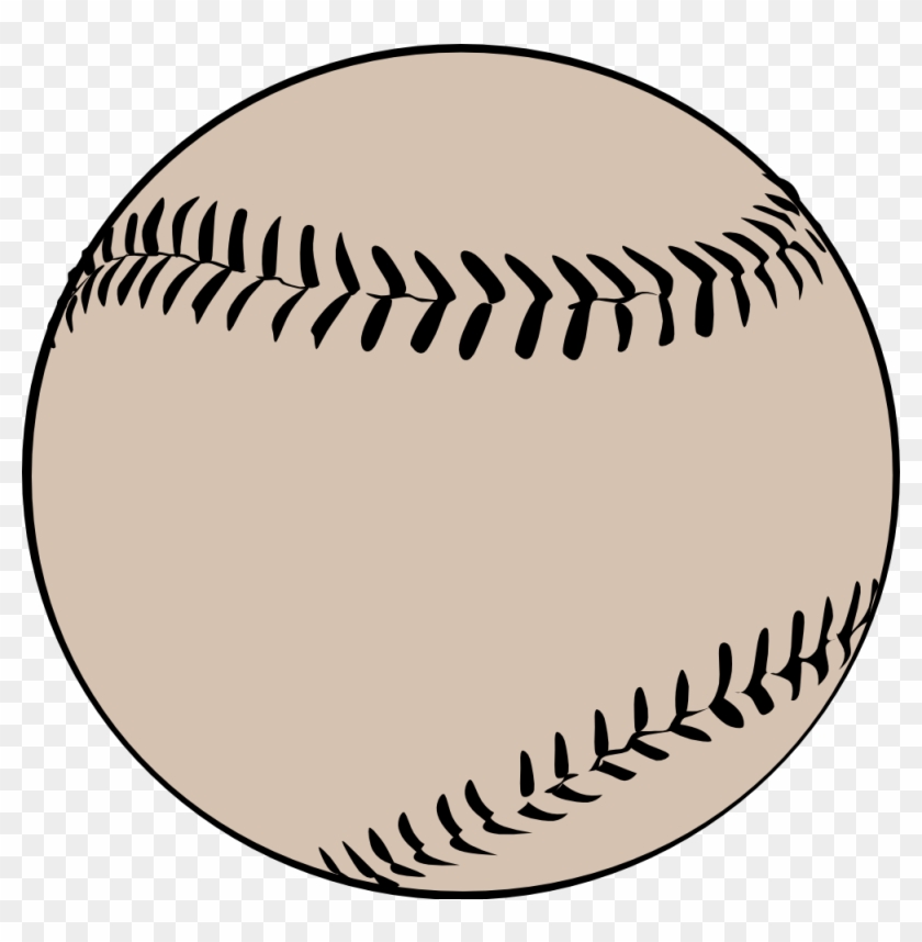 Baseball Clipart Thing - Soft Ball Coloring Pages - Png Download
