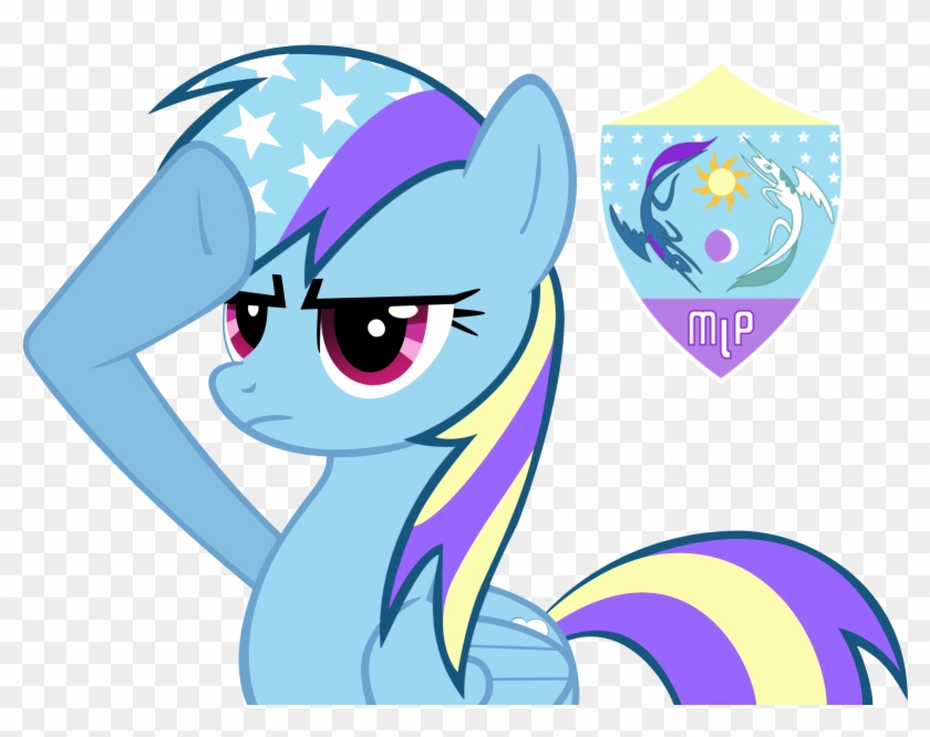 4chan Cup Salute - Rainbow Dash Salute Clipart