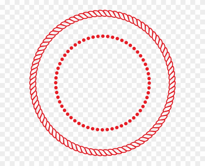 Clip Arts Related To - Rope Circle Vector - Png Download