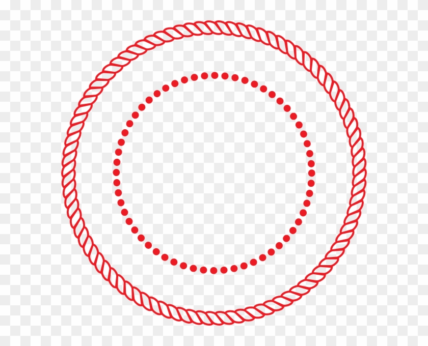 Clip Arts Related To - Rope Circle Vector - Png Download