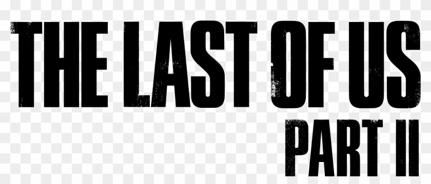 File Logo The Last Of Us Part Ii Schwarz Svg Wikimedia - Last Of Us 2 Logo Clipart