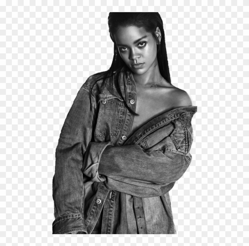 Rihanna Four Five Seconds, Rihanna Style, Denim Fashion, - Rihanna Four Five Seconds Clipart #371570