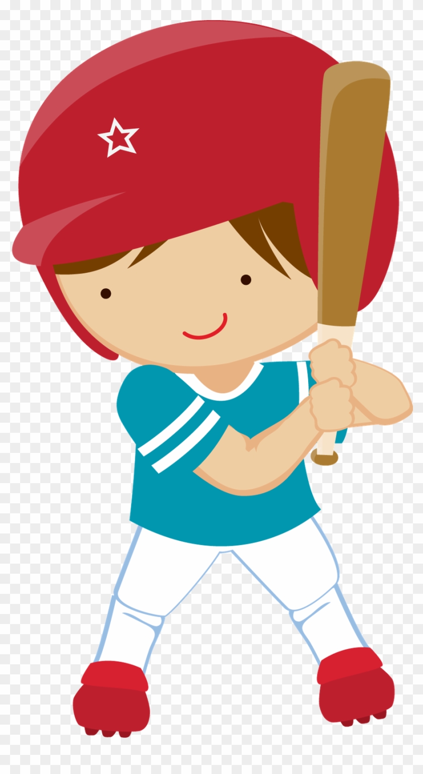 Baseball Clipart Scrapbook - Beisbol Animado Niños - Png Download