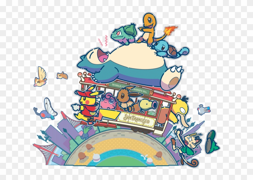 World An Trancisco Pokkén Tournament Pokémon Tcg Online - Pokemon World Championship 2016 Logo Clipart