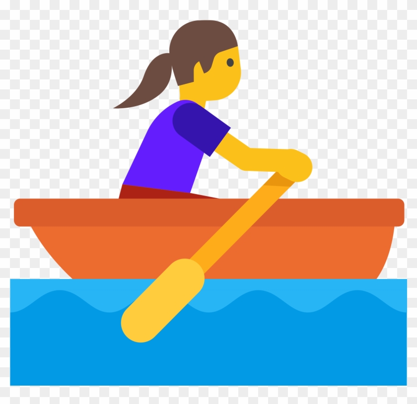 Banner Black And White File Emoji U F A D Wikimedia - Remando Emoji Clipart