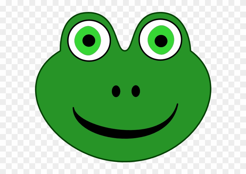 Sad - Frog Face Clipart - Png Download