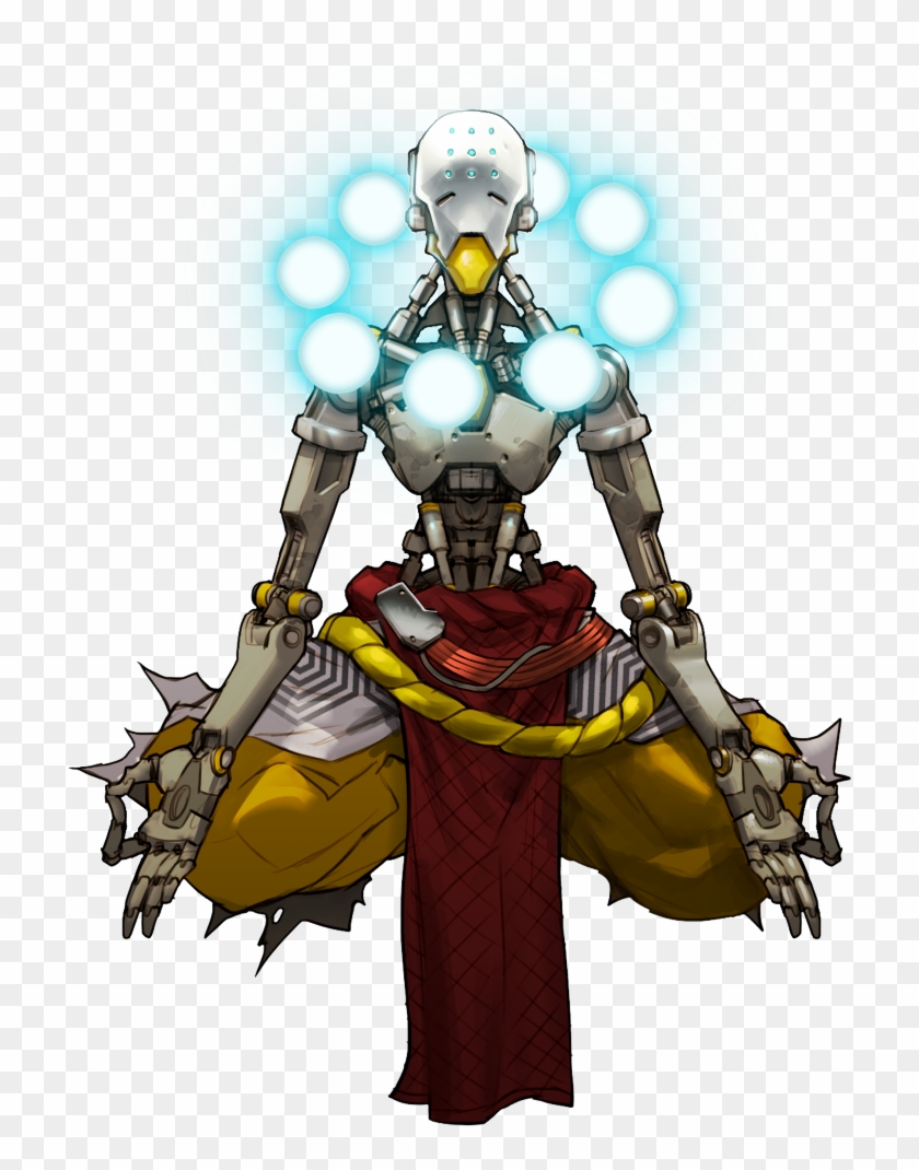 Who Wouldn't Want To Play As This Guy - Overwatch Zenyatta Png Clipart