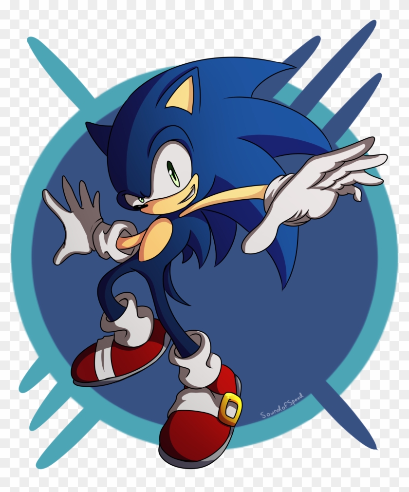 Referenced From Official Sonic Art Obviously - Cartoon Clipart #373699