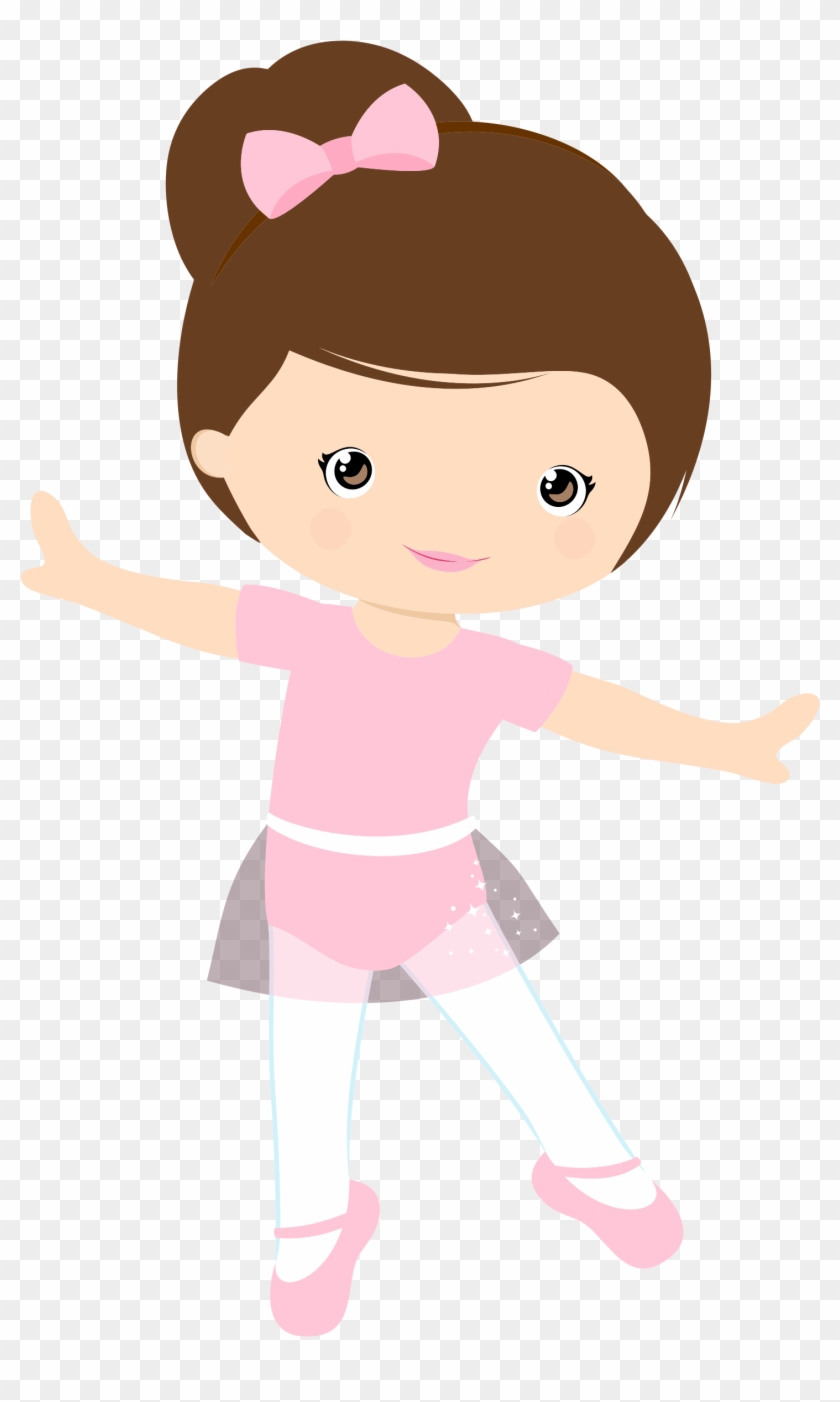 Powerpuff Girls Clipart Baby - Girl Ballerina Clipart - Png Download
