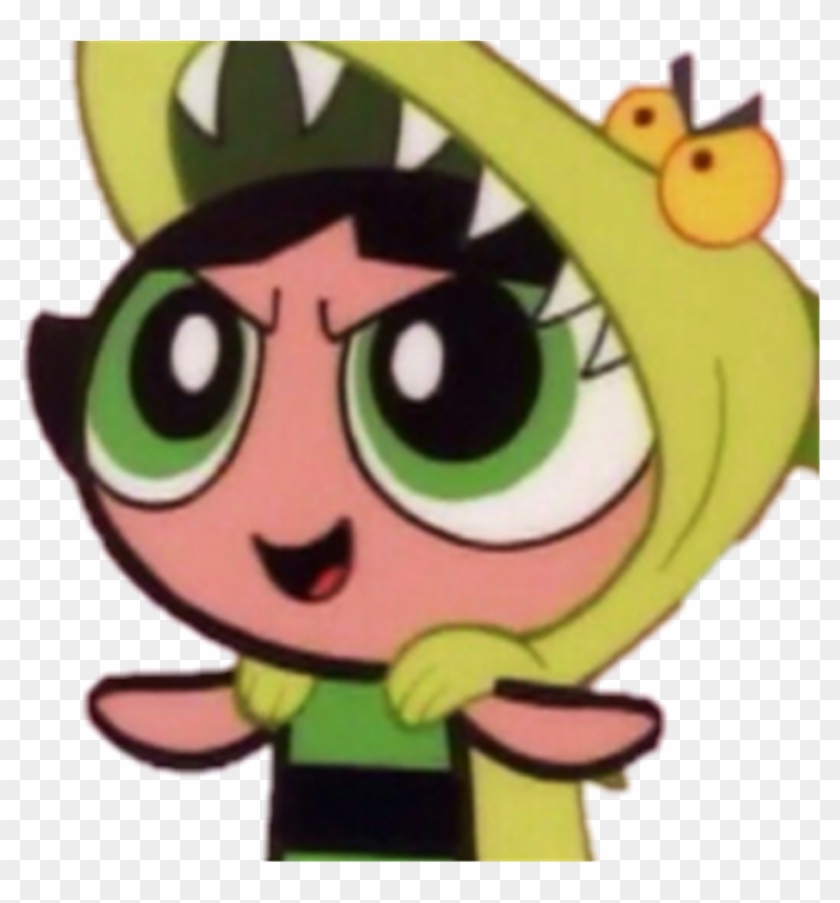 Powerpuffgirls Buttercup Blossom Bubbles Aesthetic - Bubbles Powerpuff Girls Aesthetic Clipart