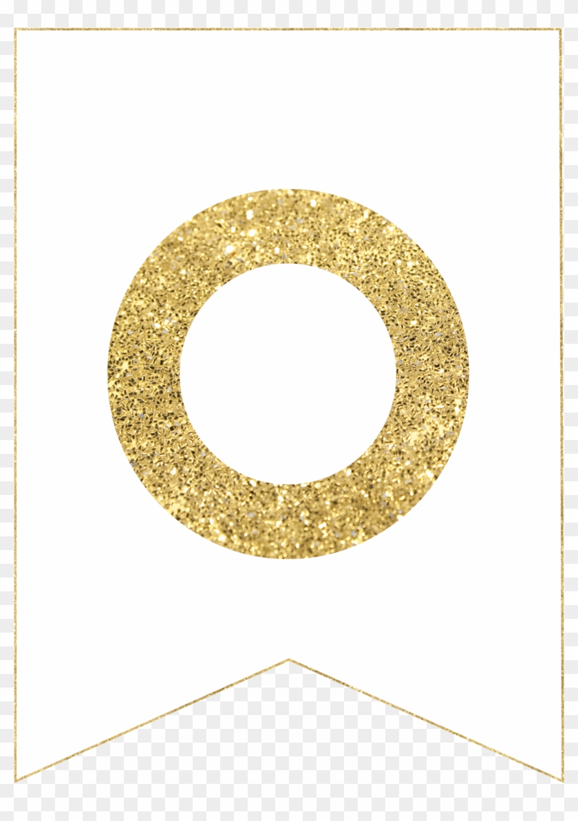 Free Printable Gold Stripe Glitter Letters - Gold Free Printable Banner Letters Clipart