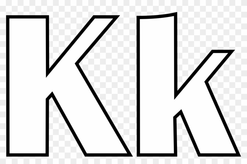File Classic At Coloring Pages For Kids - Alphabet Coloring Pages K Clipart