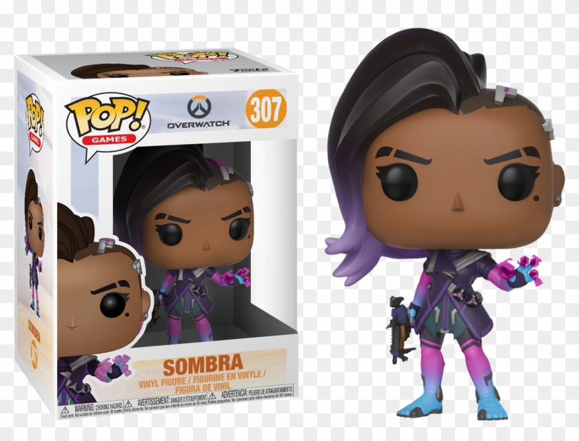 Overwatch - Funko Pop Sombra Clipart #374335