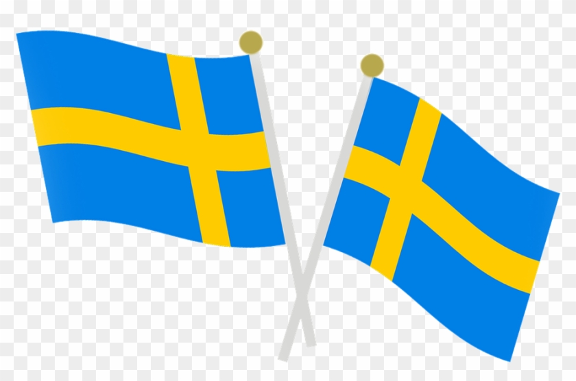 Flags, Flag Pole, Pennant, Swedish Flag - Swedish Flag Transparent Clipart