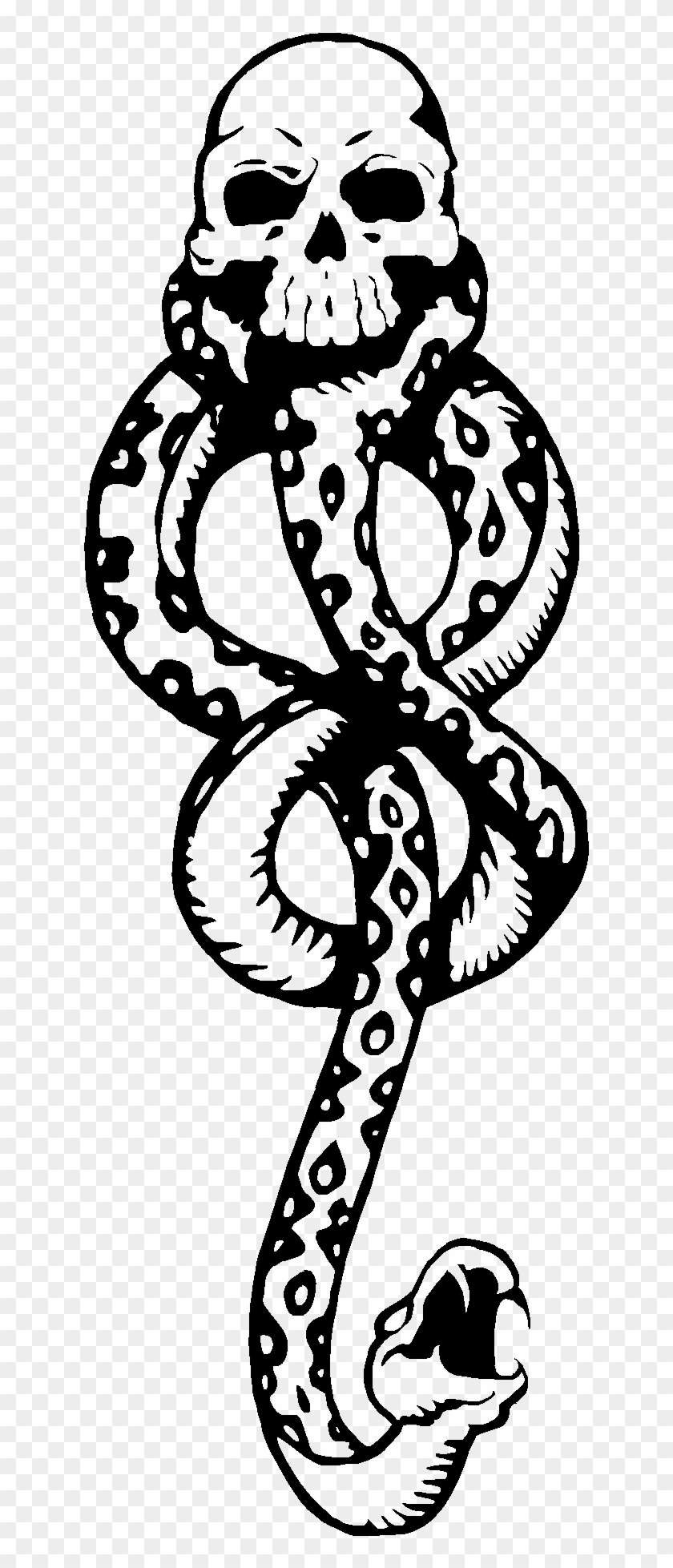 And Death Secrets Of Professor Potter Voldemort Clipart - Dark Mark - Png Download