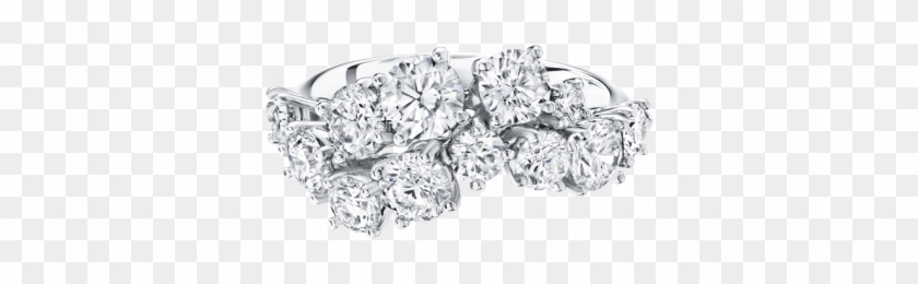 Harry Winston Introduces New 'sparkling Cluster' Jewelry - Platinum Clipart