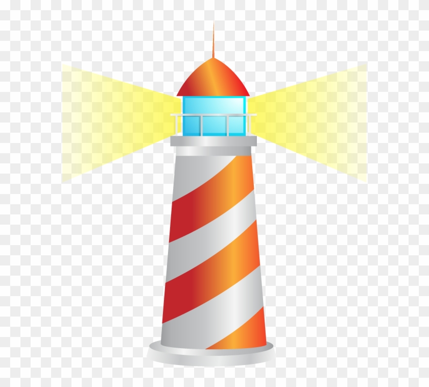 The Ambition - Cute Lighthouse Clipart - Png Download