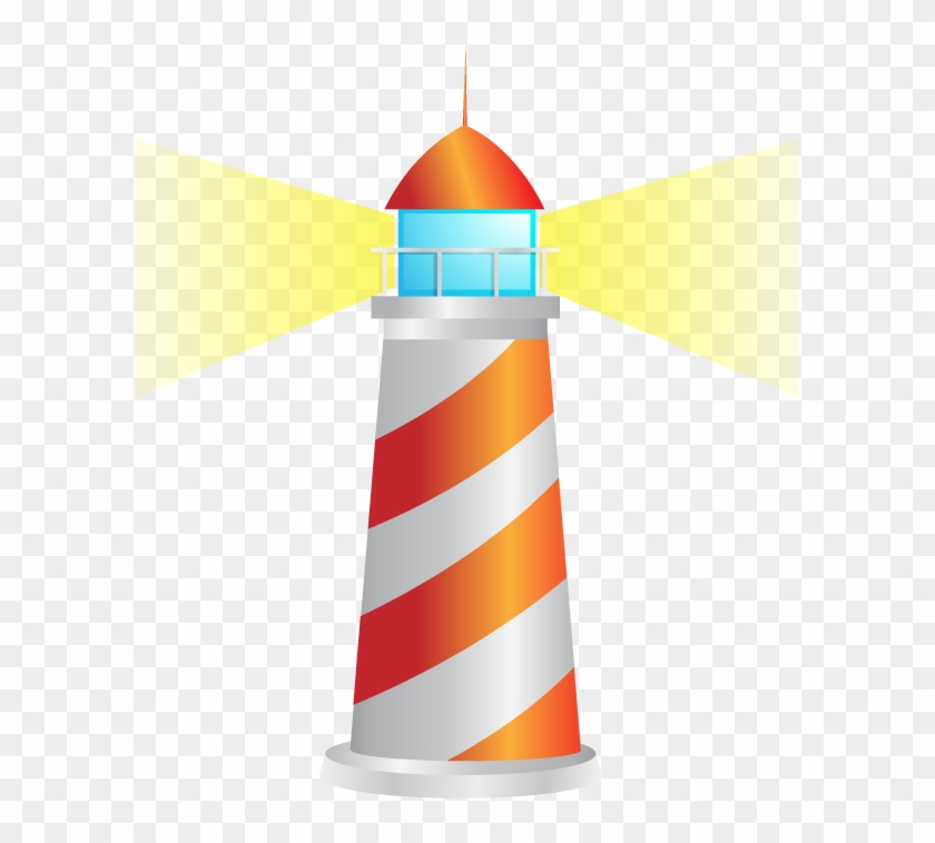 The Ambition - Cute Lighthouse Clipart - Png Download #374927
