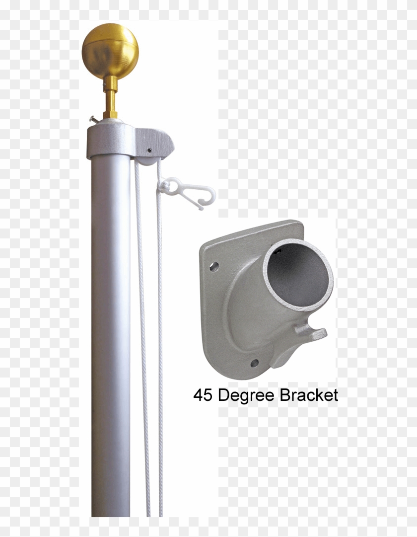 10' Outrigger Flagpole - Valve Clipart #374954