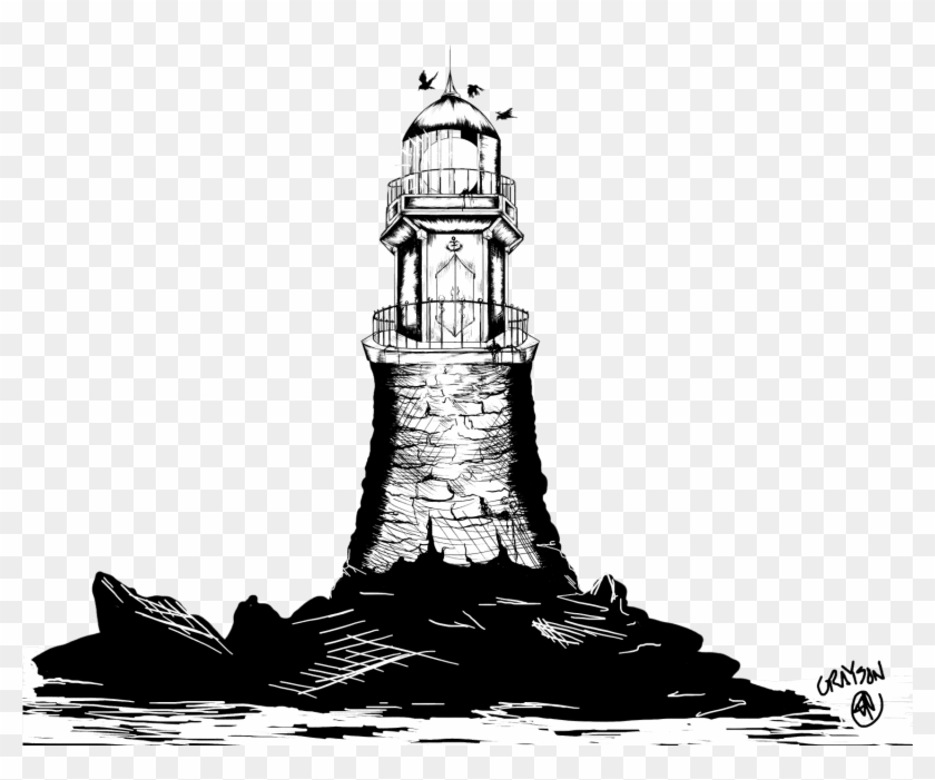 Art By - Grayson - Lighthouse Clipart