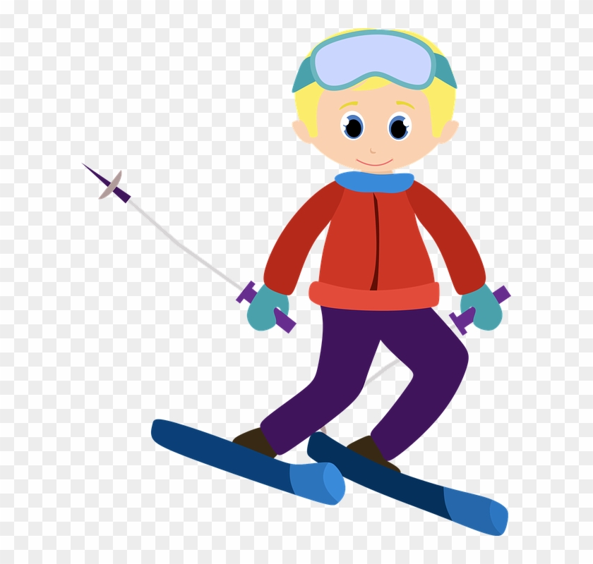 Skiing Clipart Snowball - Ski Clipart Png Transparent Png