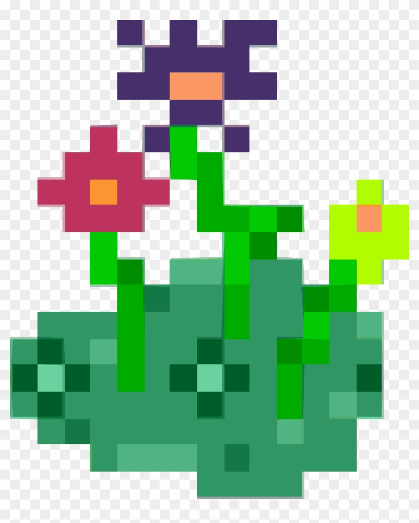 Computer Icons Pixel Art Flower 8-bit Color - Pixel Art Flower Clipart
