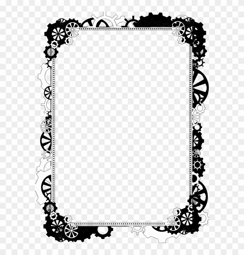 Steampunk Heart Clipart - Steampunk Frame Png Transparent Png #375739