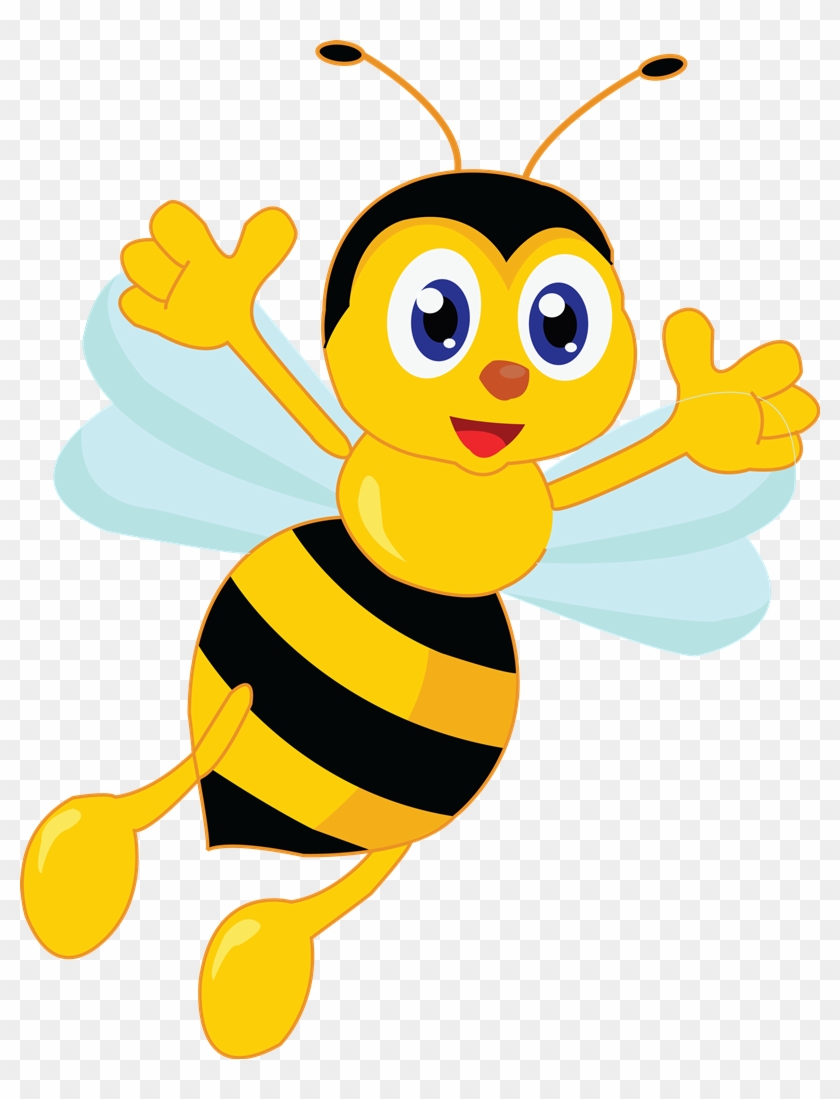 15 Bees Clipart Cartoon For Free Download On Mbtskoudsalg - Bee Clipart - Png Download