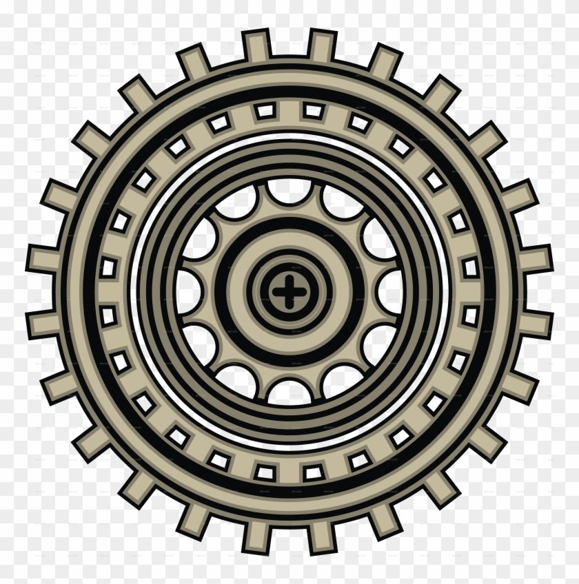 Download Steampunk Gear Png Photos - Gear Clipart