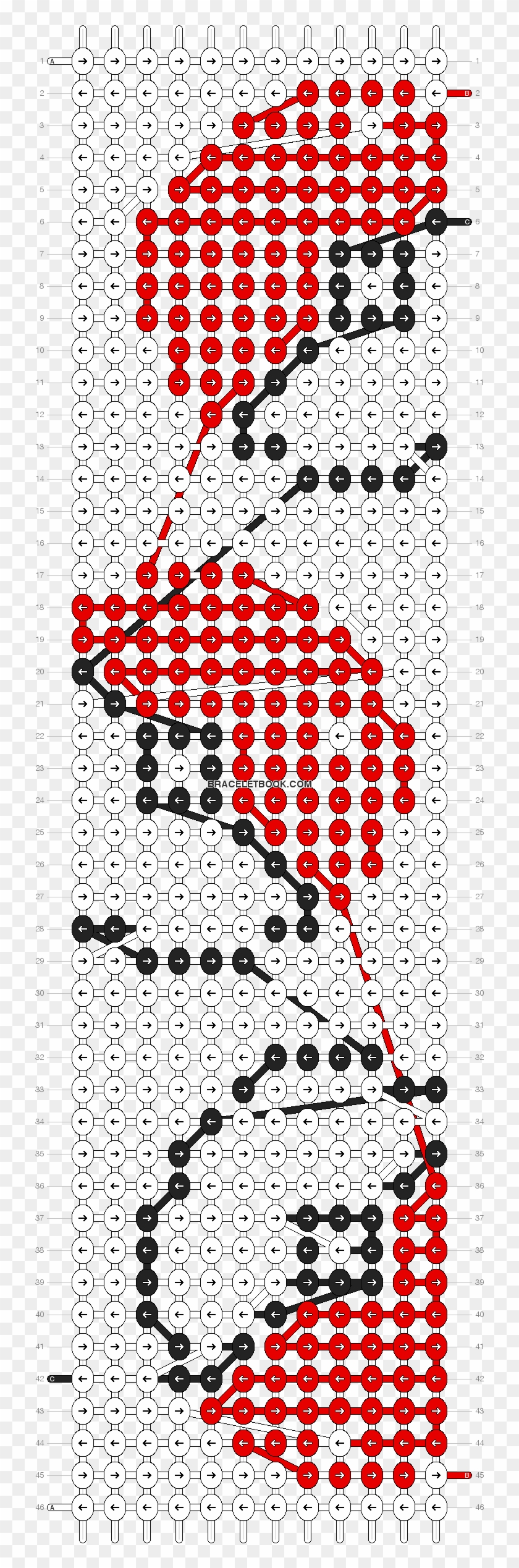 Alpha Pattern Added By - Pokemon Bracelets Friendship Patterns Clipart #376203