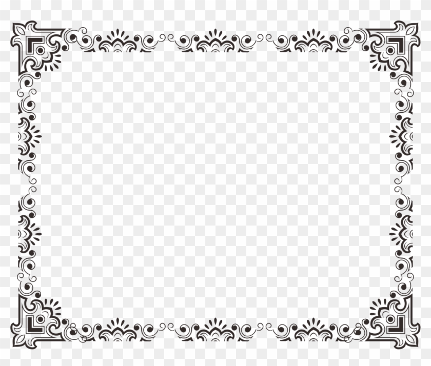 Download Bingkai Sertifikat Png 2 Png Image Simple Frame