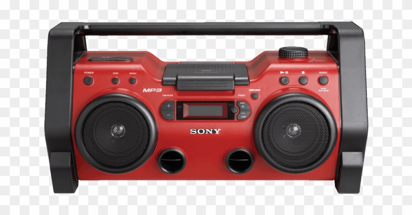 Png Transparent Library Awesome Sony Music In A Man - Sony Boom Box Cd Clipart #376385