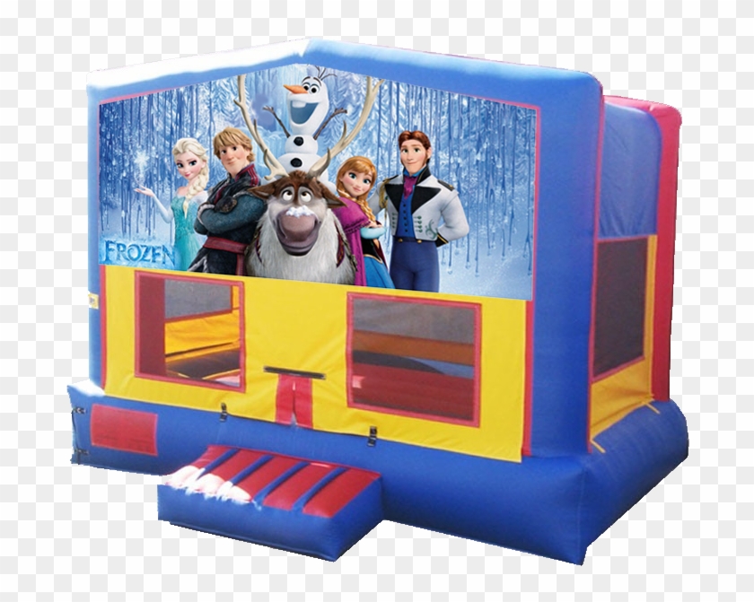Frozen Move Bounce House - Frozen Clipart