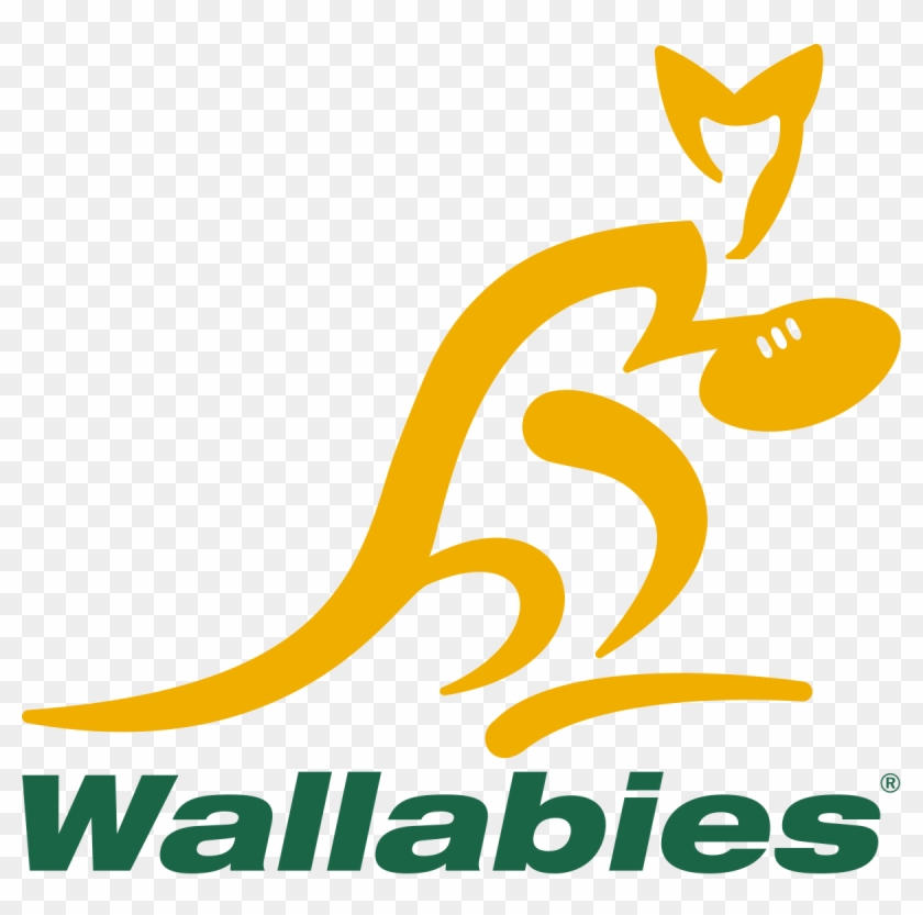 Australia - Wallabies Rugby Logo Clipart #377100