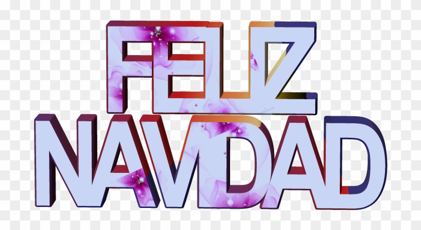 Feliz Navidad En Letras - Feliz Navidad 2018 Letras Clipart #377251