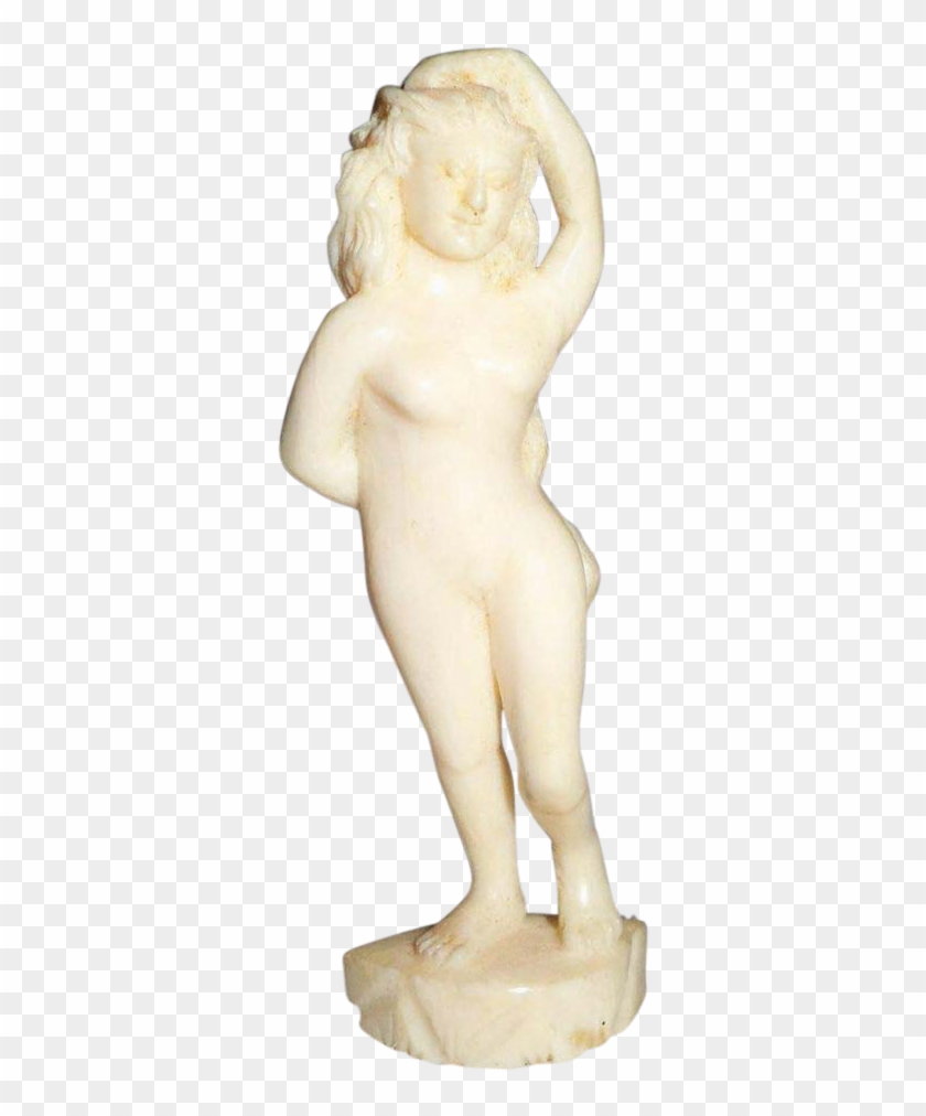 3 Inch Miniature Nude Greek Statue With Pedestal - Figurine Clipart #377252