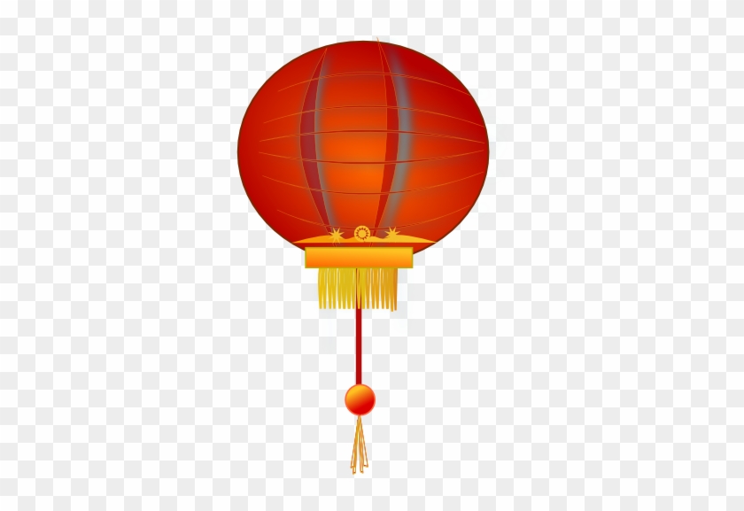 Chinese New Year Lantern Clip Art - Chinese New Year Lantern Clip Art Free - Png Download #377278