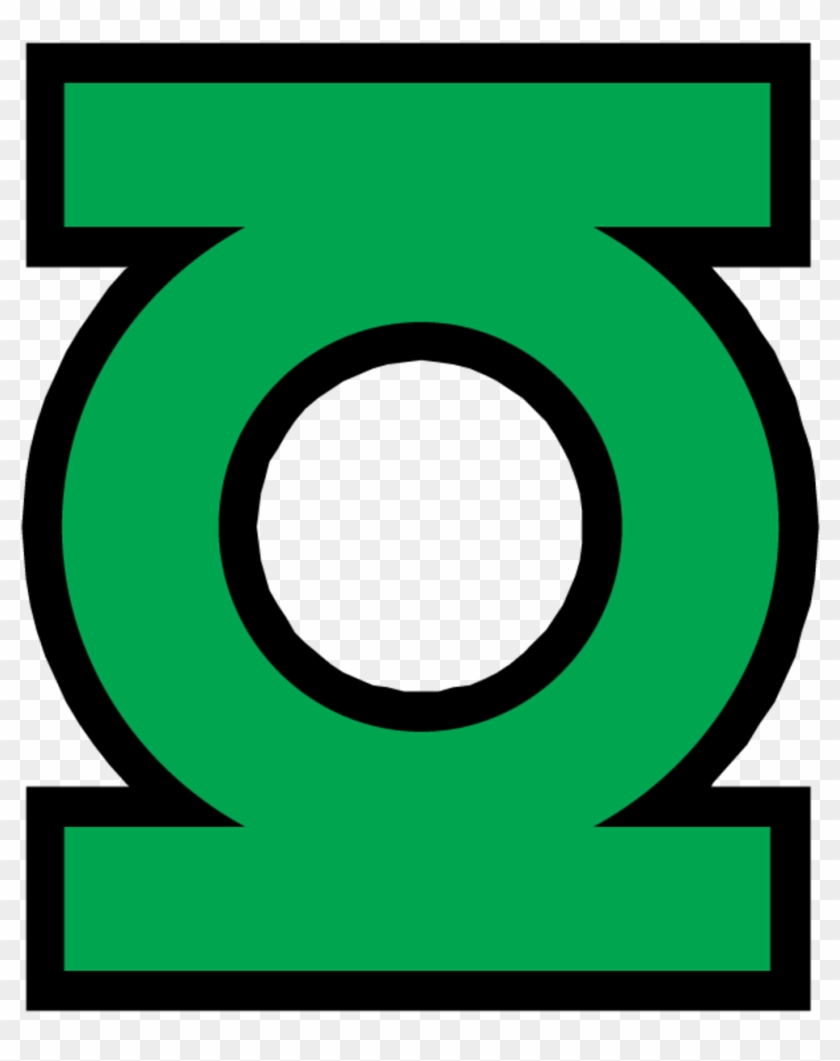 612 X 792 3 - Green Lantern Logo Png Clipart #377334