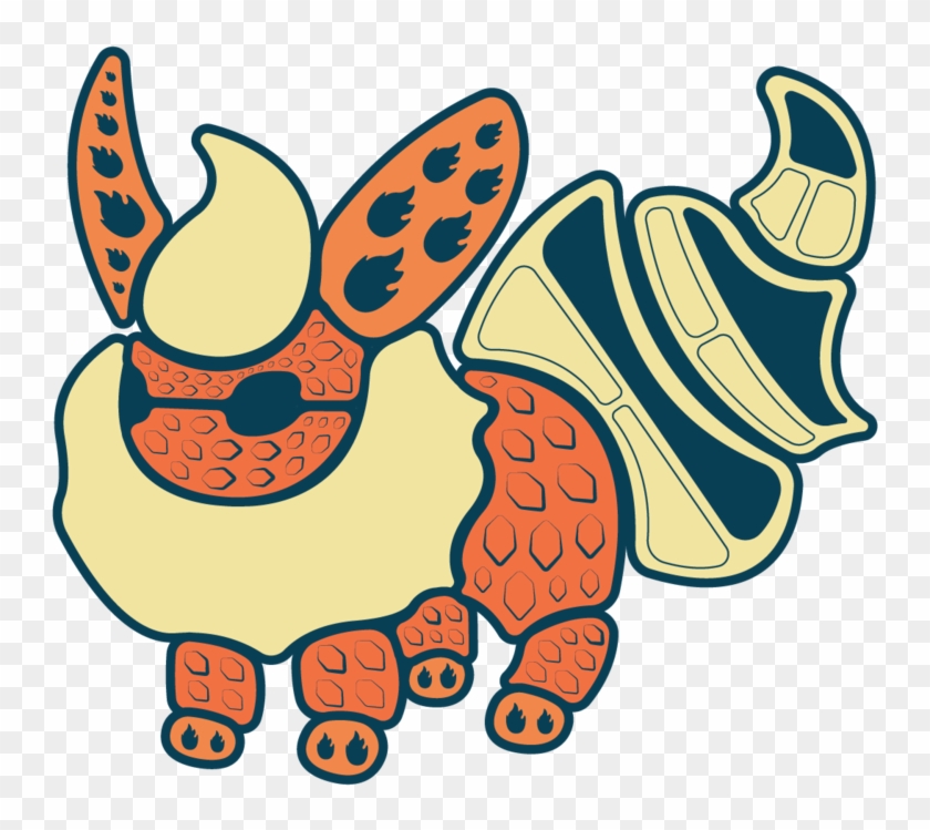 Flareon-sticker Clipart