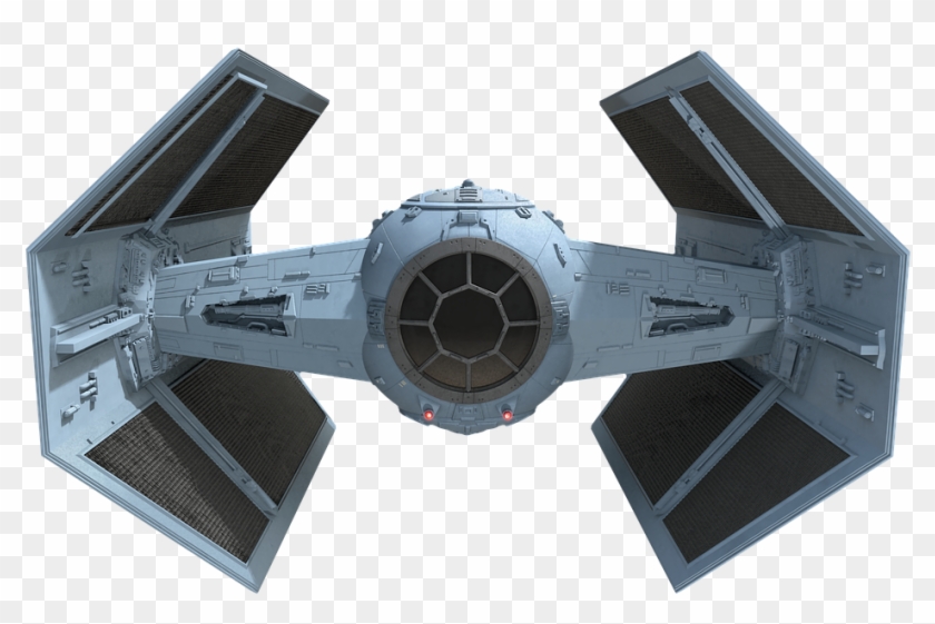 Spaceship, Model, Toys, Star Wars, Isolated, Action - Darth Vader Tie Fighter Png Clipart #377861