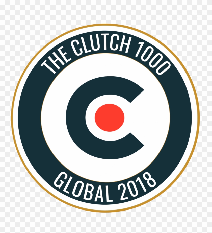 Voted In Top 1000 B2b Companies In The World - Clutch 1000 Logo Clipart #377862
