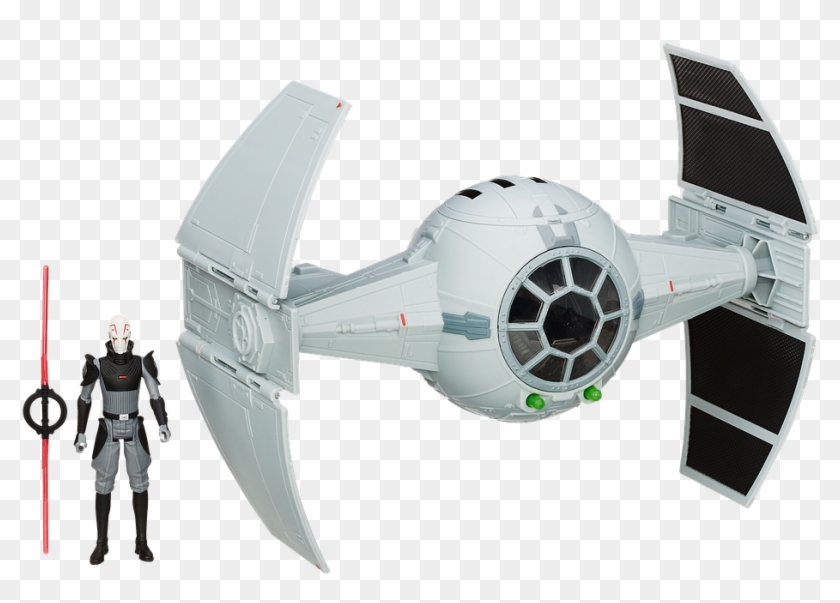 Figure, Spaceship, Model, Toys, Inquisitor, Star Wars - Star Wars Rebels Inquisitor Tie Clipart #378100