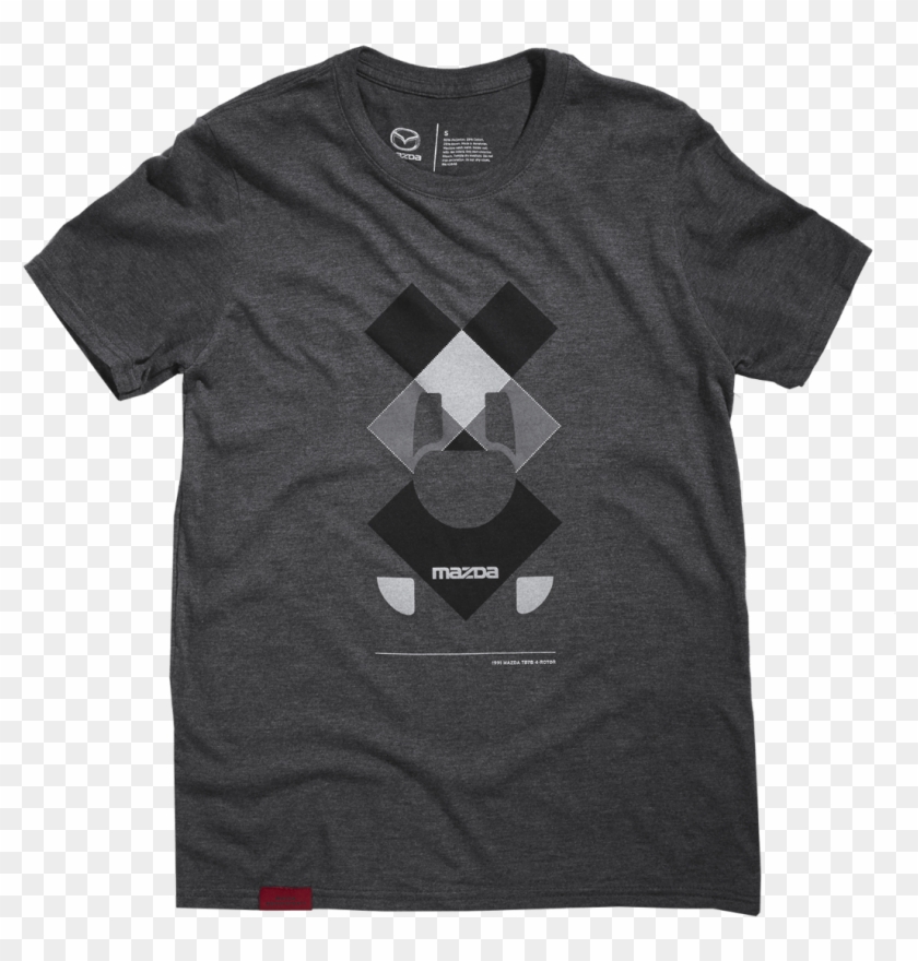 Women's Le Mans Rhombus Print T-shirt - Shirt Clipart #378266