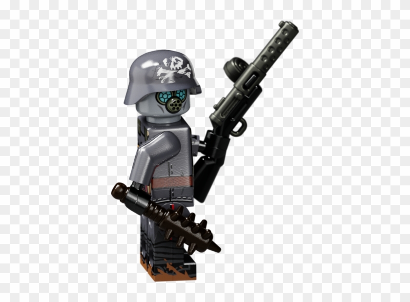 Wwi German Stormtrooper - Assault Rifle Clipart